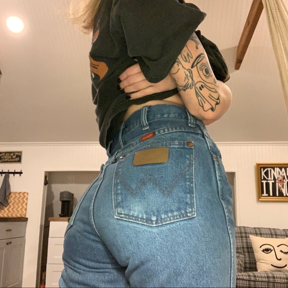 Vintage High Waist Wranglers